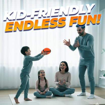 6-Inch Mini Footballs for Kids (Pack of 5) - Inflatable PVC Football Toys for Boys & Girls w/ Hand Pump, Easy to Grip Small Sports Balls for Backyard, Recess, Party Favor, Indoor/Outdoor, Colorful