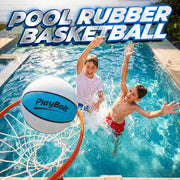 PlayBolt 7-Inch Pool Basketballs (3 Pack) - Waterproof Water Toy Balls - Size 3 Floating Water Basketball for Pool Hoop, Swimming Pool Party Games, Kids & Adults